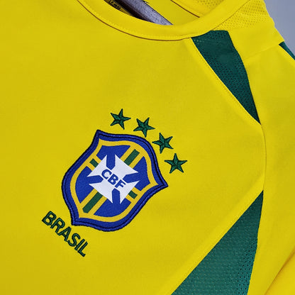 BRAZIL HOME JERSEY 2002