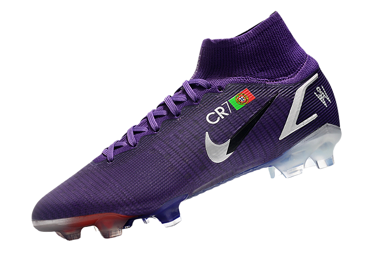 Cleats Mercurial Superfly 8 Elite FG Ronaldo CR7 Purple | Goatkits Store