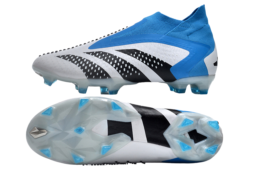 Predator Accuracy Elite BRANCO + AZUL - Cleats &amp; Boots