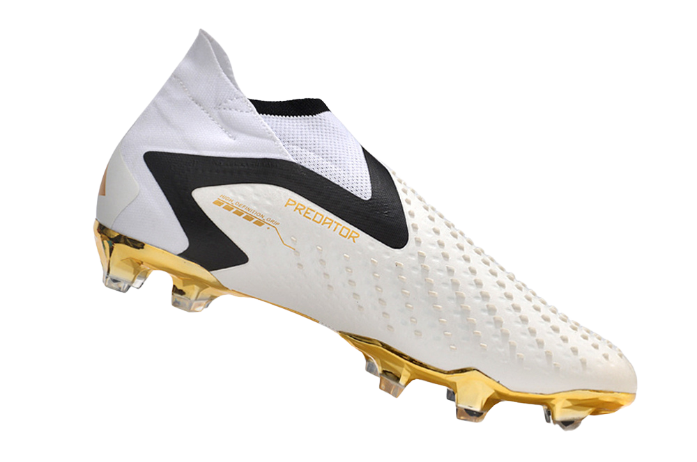 Predator Accuracy+ FG x Jude Bellingham - White/Gold/Black - Cleats &amp; Boots