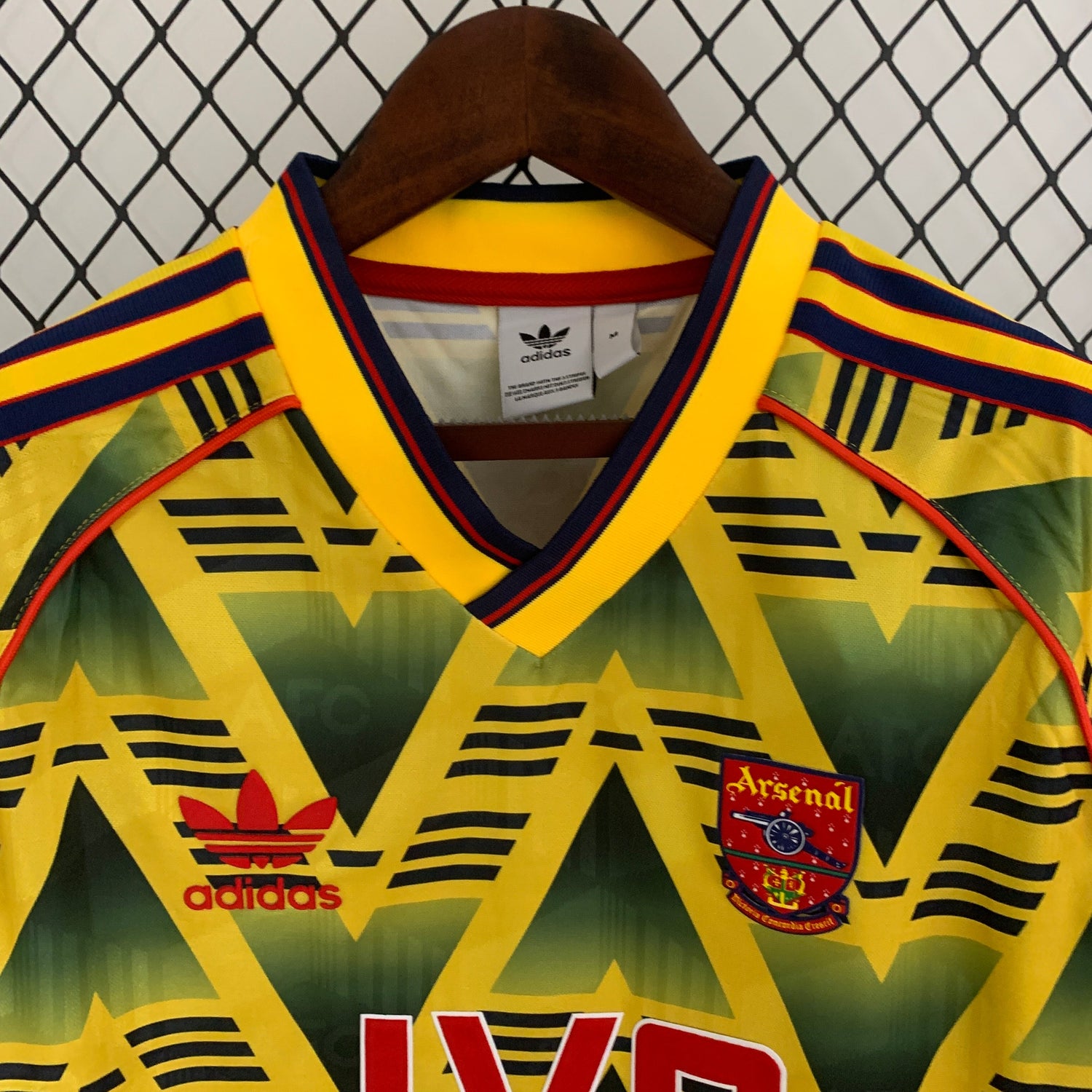 ARSENAL 1992 - 1993 AWAY JERSEY LONG SLEEVED