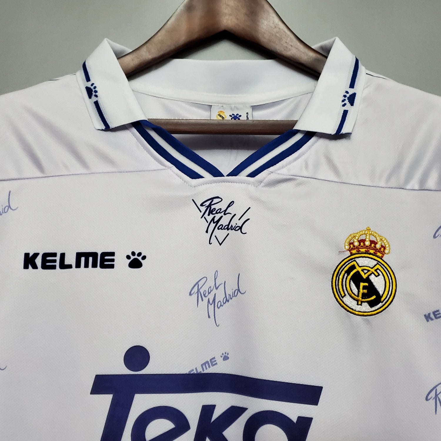 REAL MADRID 1995 - 1996 HOME JERSEY