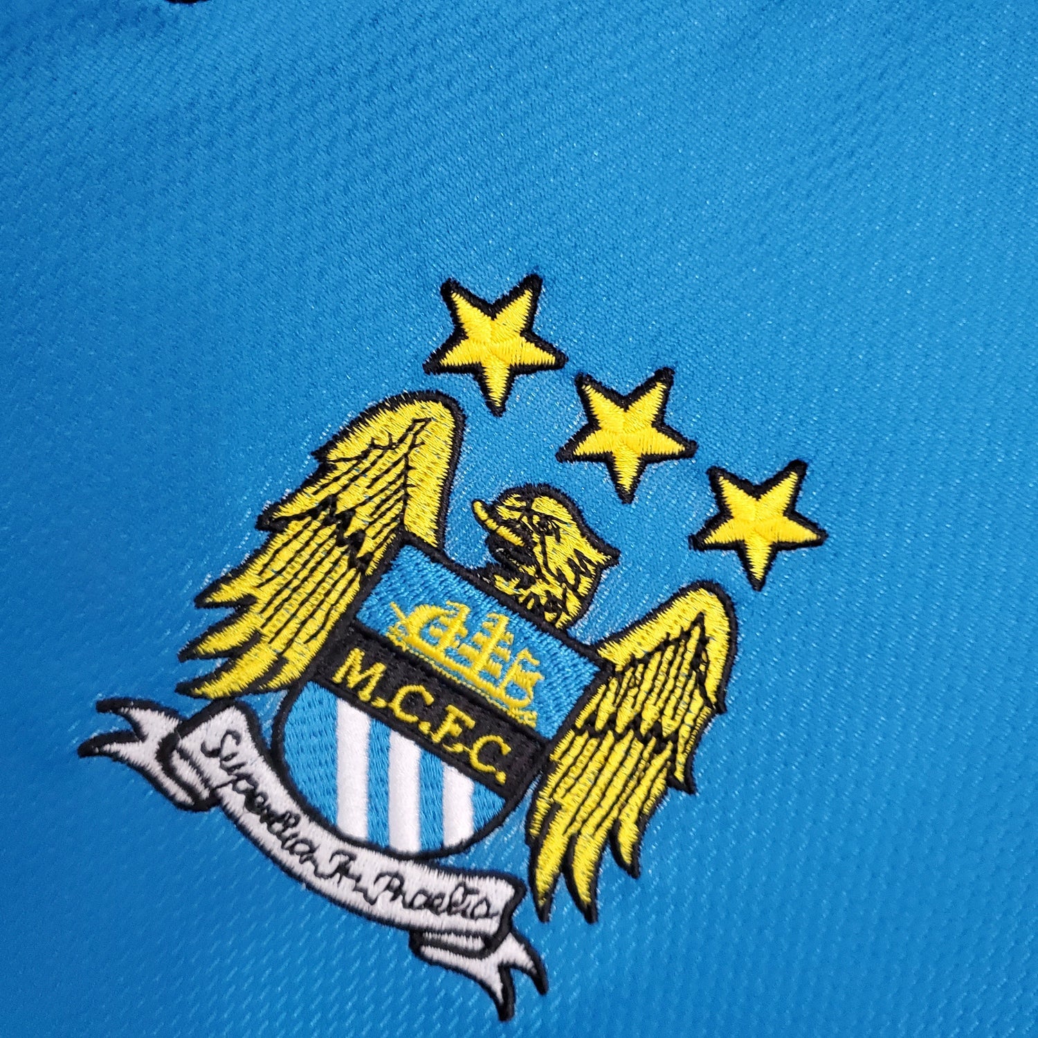 MANCHESTER CITY 1997 - 1998 HOME JERSEY