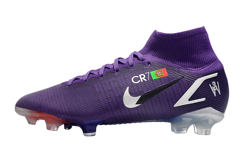 Cleats Mercurial Superfly 8 Elite FG Ronaldo CR7 Purple | Goatkits Store