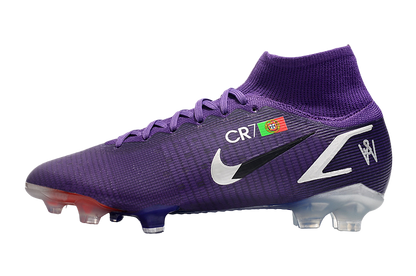 Cleats Mercurial Superfly 8 Elite FG Ronaldo CR7 Purple | Goatkits Store