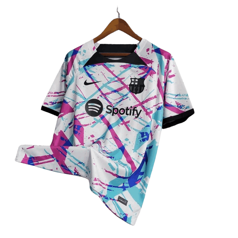 23/24 Barcelona White training Spotify kit  - Fan version