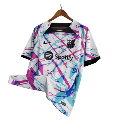 23/24 Barcelona White training Spotify kit  - Fan version