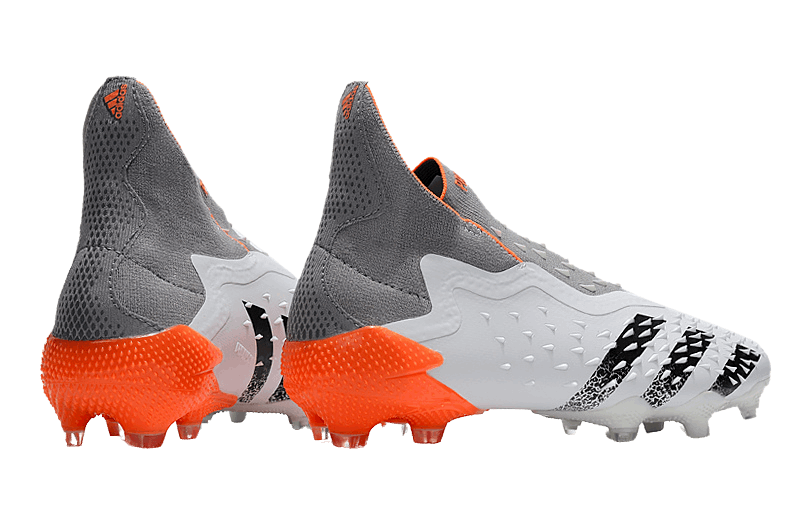 Predator Freak+ Whitespark FG - White Dark Metallic Silver Red - Cleats &amp; Boots