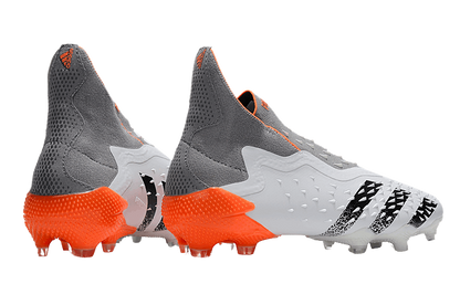 Predator Freak+ Whitespark FG - White Dark Metallic Silver Red - Cleats &amp; Boots