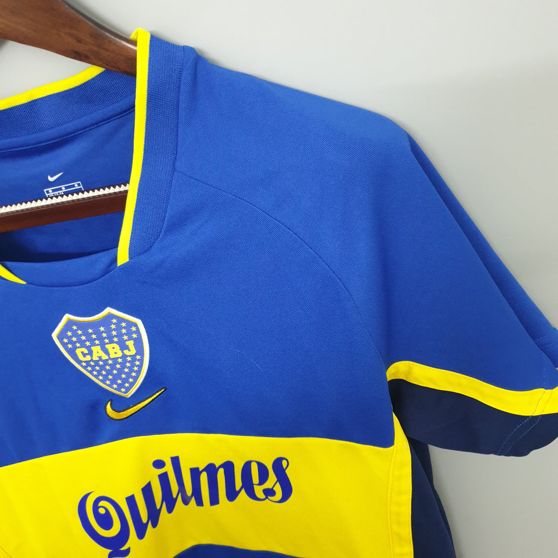 BOCA JUNIORS 2001 - 2002 HOME JERSEY