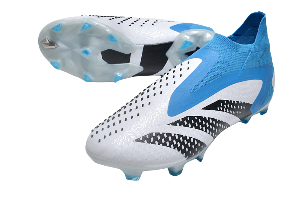 Predator Accuracy Elite BRANCO + AZUL - Cleats &amp; Boots