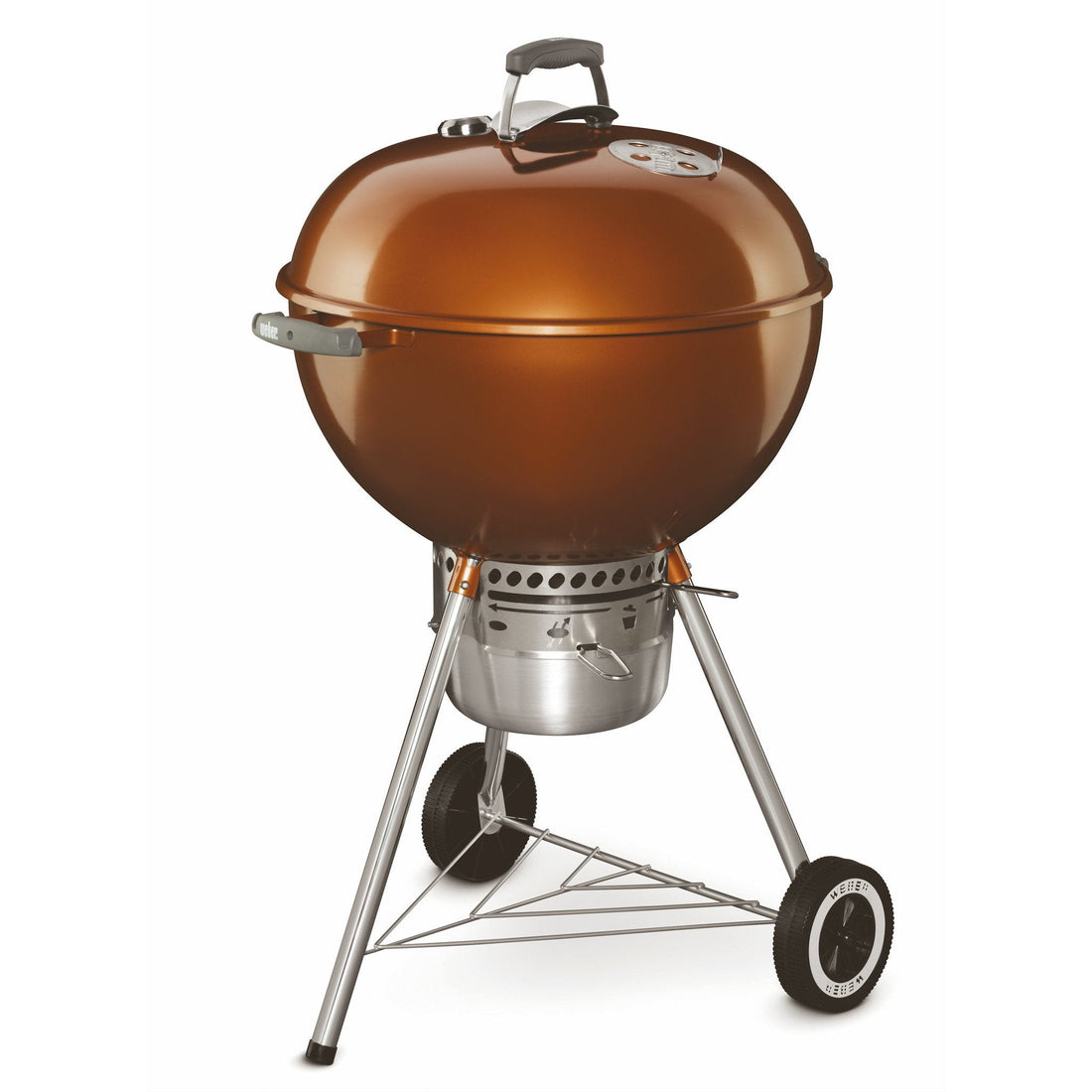 Weber Original 22&quot; Kettle Premium Charcoal Grill - Copper - Copper
