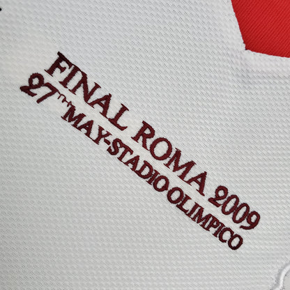 MANCHESTER UNITED 2008 - 2009 CHAMPIONS LEAGUE FINAL