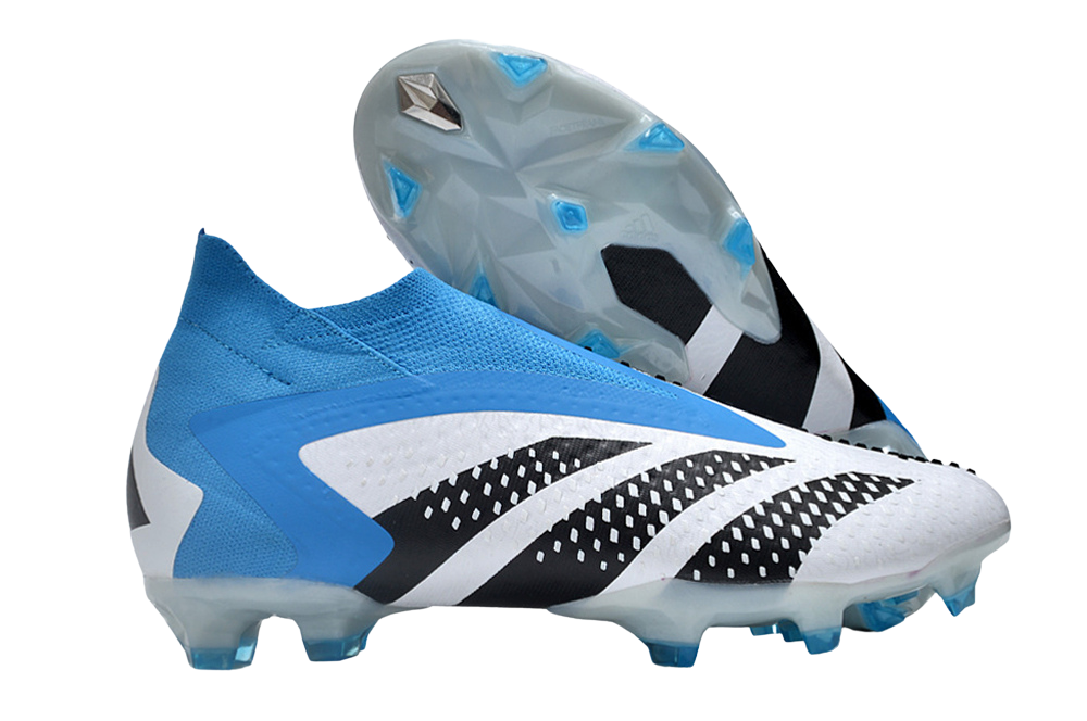 Predator Accuracy Elite BRANCO + AZUL - Cleats &amp; Boots