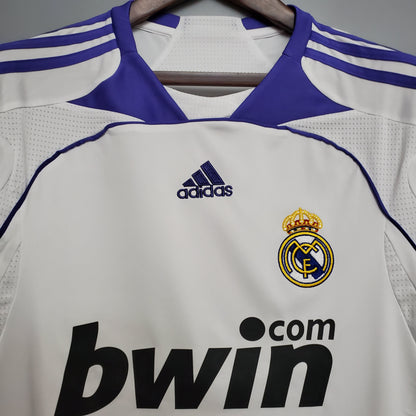 REAL MADRID 2007 - 2008 HOME JERSEY