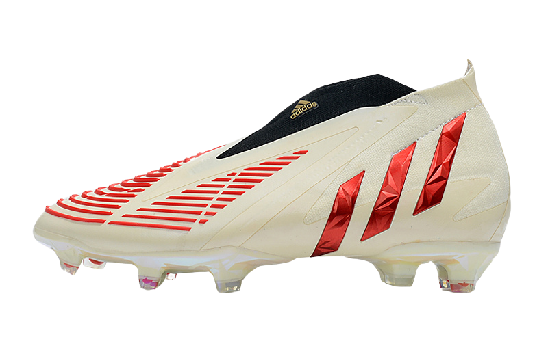 Predator Edge FG - White/Vivid/Red Gold - Cleats &amp; Boots