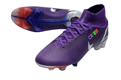 Cleats Mercurial Superfly 8 Elite FG Ronaldo CR7 Purple | Goatkits Store