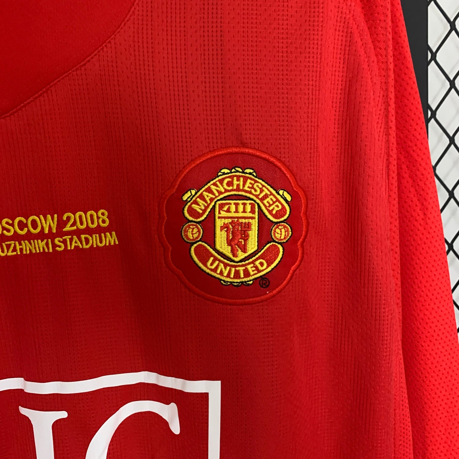 MANCHESTER UNITED CHAMPIONS LEAGUE 2008 FINAL LONG SLEEVED