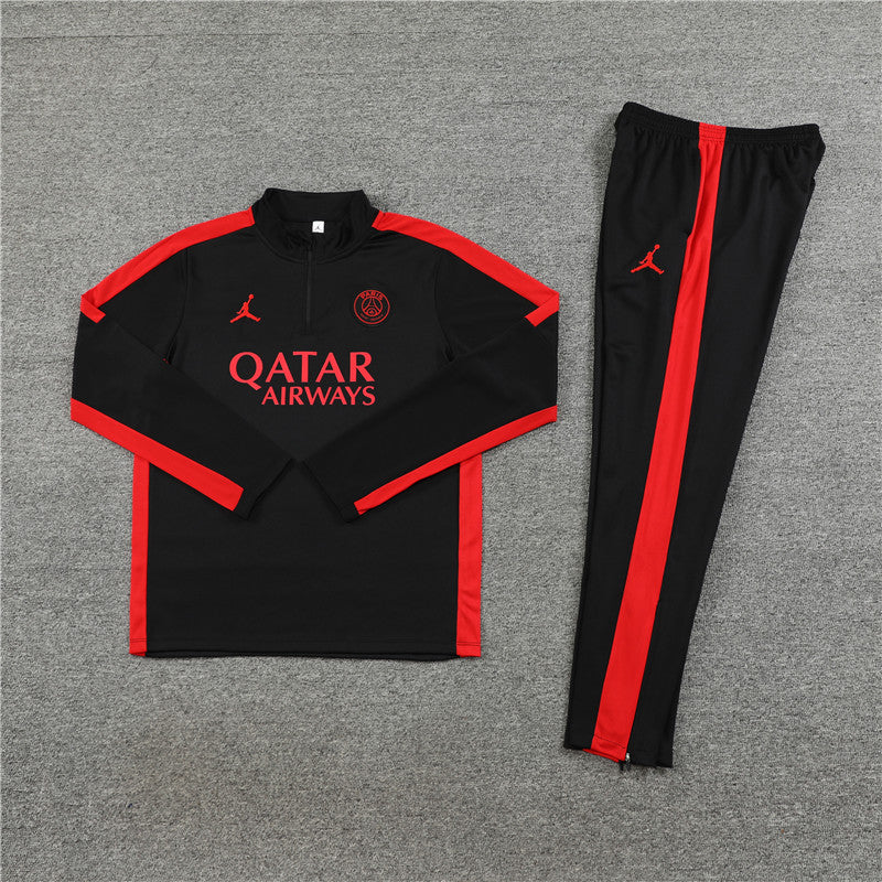 PSG Tracksuit Black &amp; Red