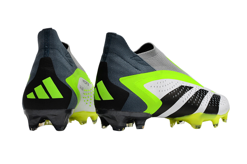 Predator Accuracy + AG Crazyrush - Blanc/Noir/Lucid Lemon - Cleats &amp; Boots