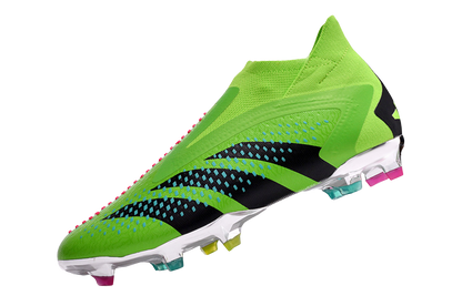 Predator Accuracy+ FG Firm Ground Soccer Cleats - Green/Blue/Black