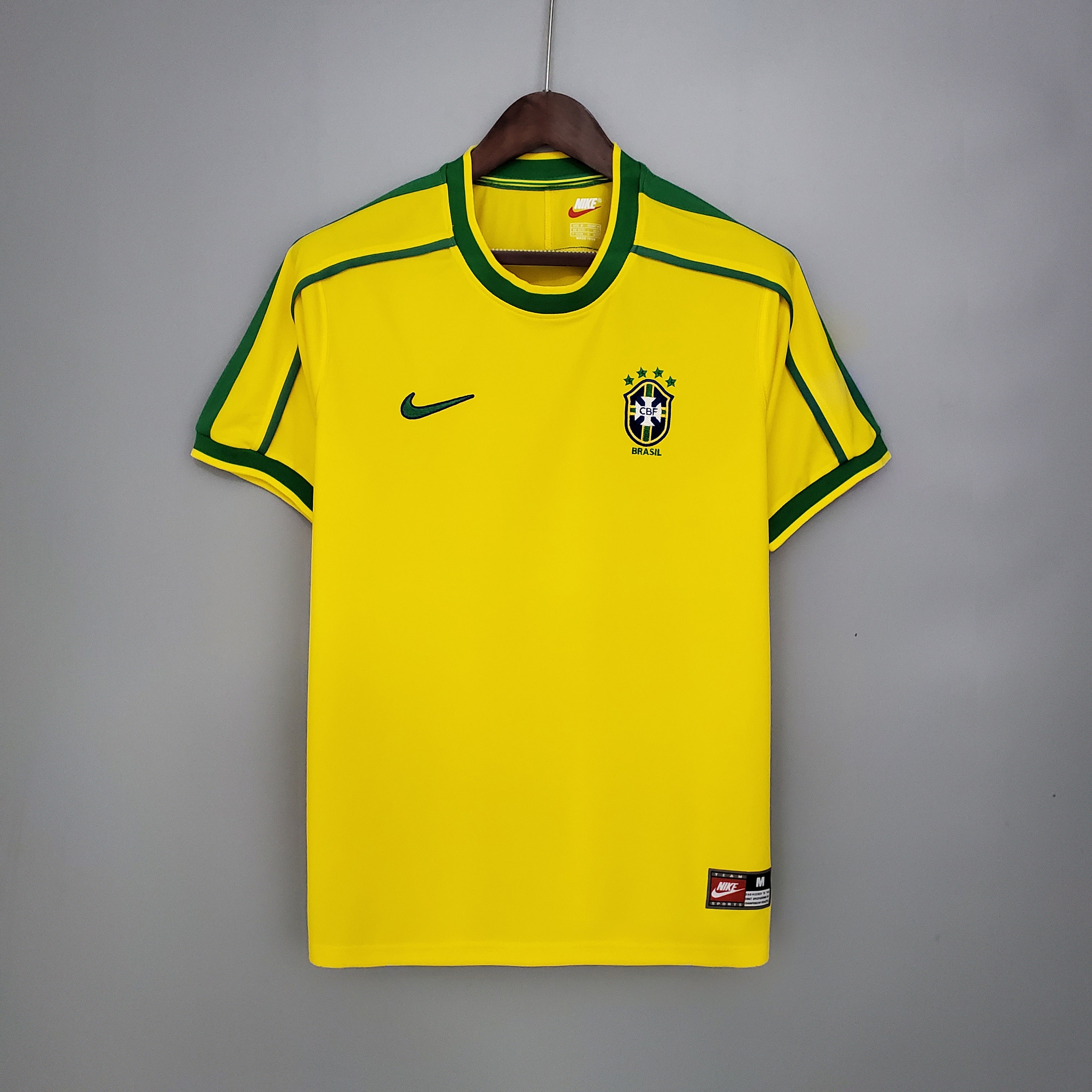 BRAZIL HOME JERSEY 1998