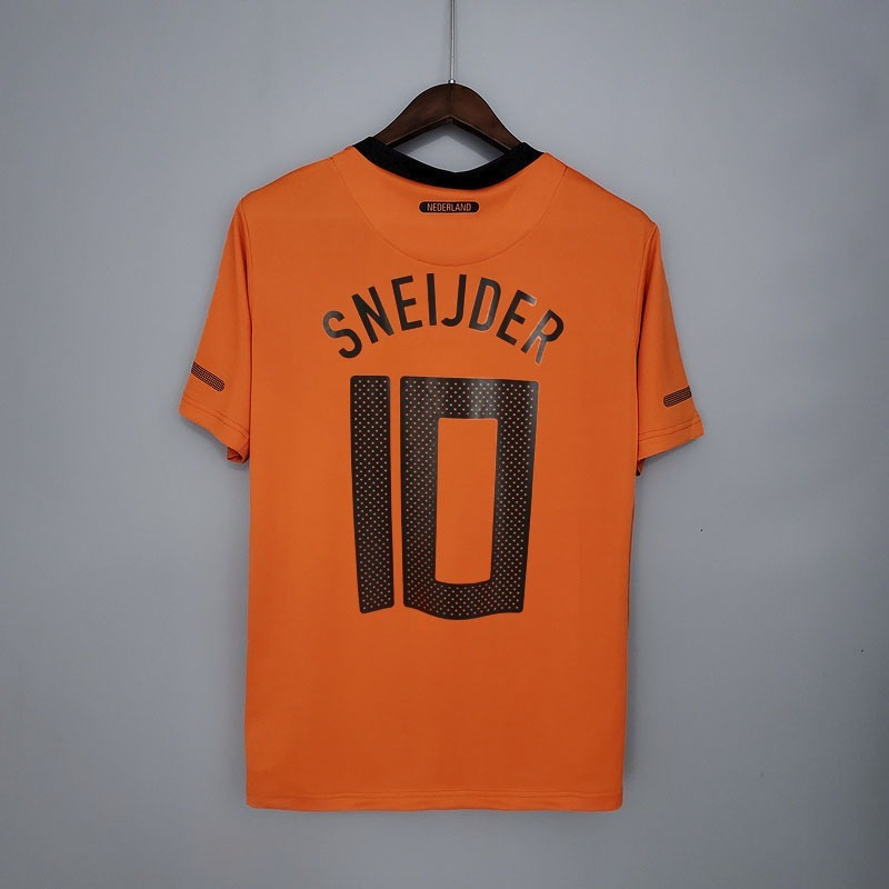 Netherlands 2010 World Cup Home Retro Jersey