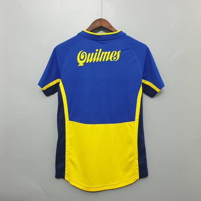 BOCA JUNIORS 2001 - 2002 HOME JERSEY