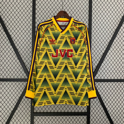 ARSENAL 1992 - 1993 AWAY JERSEY LONG SLEEVED