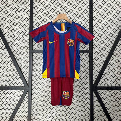 BARCELONA 2005 - 2006 HOME JERSEY FOR CHILDREN