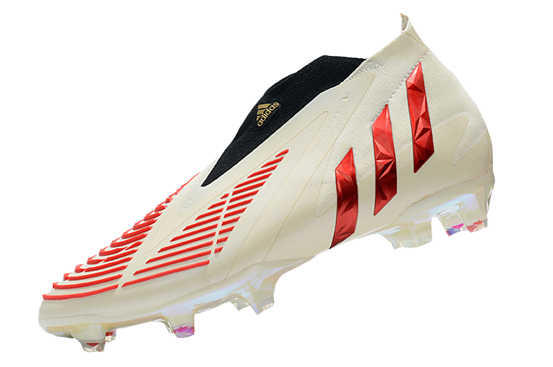 Predator Edge FG - White/Vivid/Red Gold - Cleats &amp; Boots