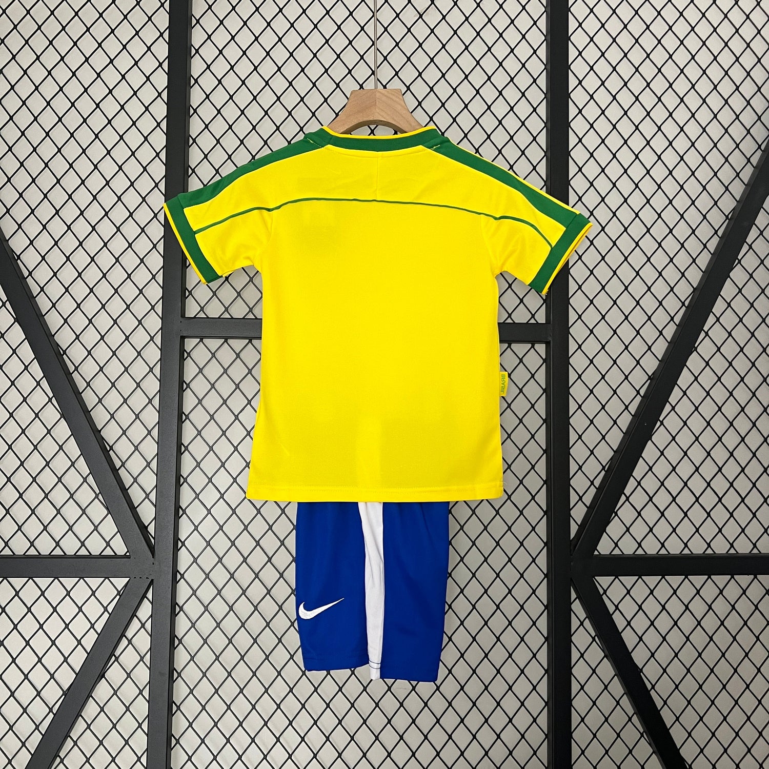 BRAZIL HOME JERSEY 1998 FOR CHILDREN