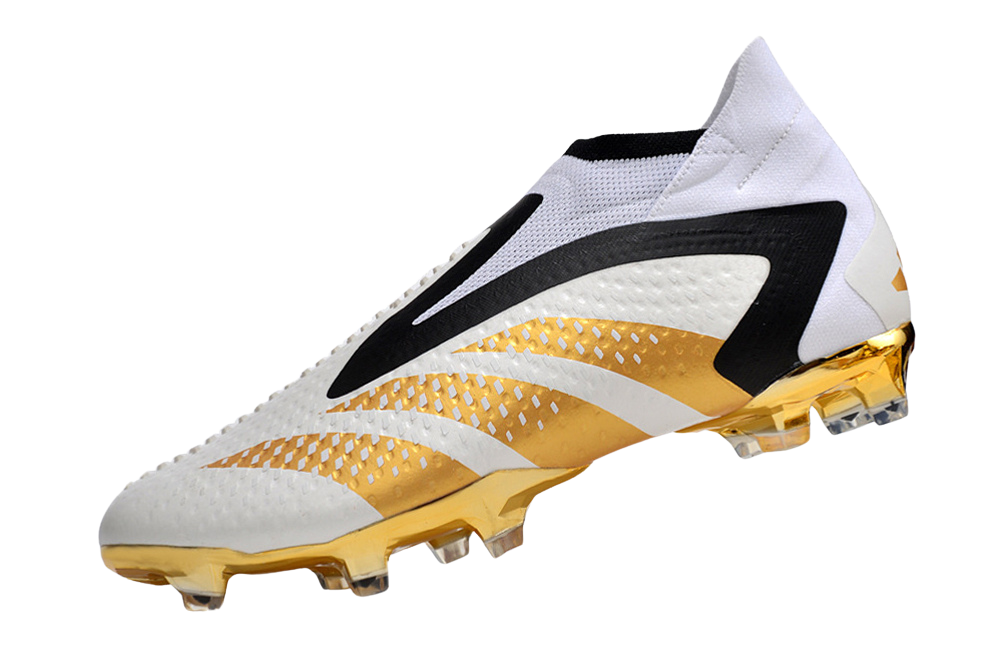 Predator Accuracy+ FG x Jude Bellingham - White/Gold/Black - Cleats &amp; Boots