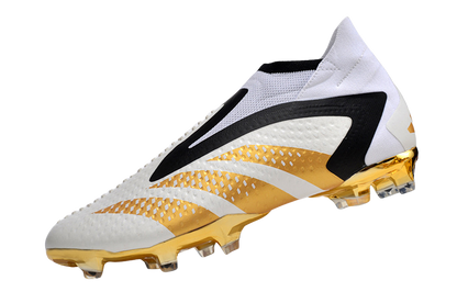 Predator Accuracy+ FG x Jude Bellingham - White/Gold/Black - Cleats &amp; Boots